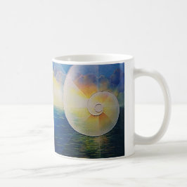 Ocean Sunrise Gemälde von Lynda Vugler Kaffeetasse