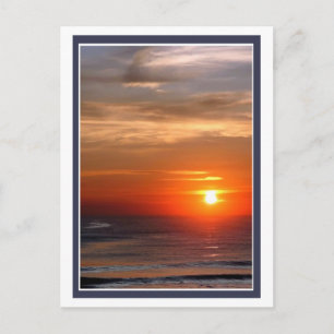Ocean Sunrise Postkarte