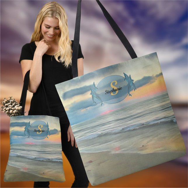 Ocean Sunset 0735 Tasche (Von Creator hochgeladen)