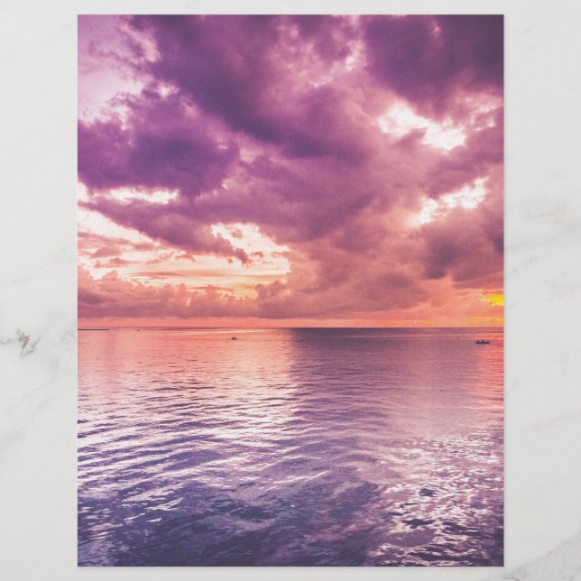 Ocean Sunset Inspiration (Vorderseite)