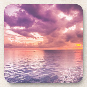 Ocean Sunset Inspiration Getränkeuntersetzer