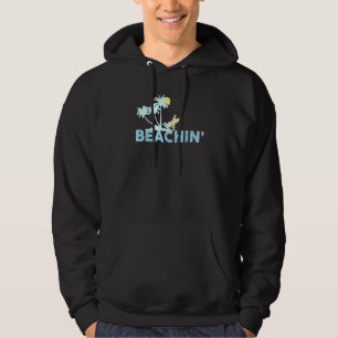 Ocean Sunset Palm Tree Sea Beach Deco Karibik V Hoodie