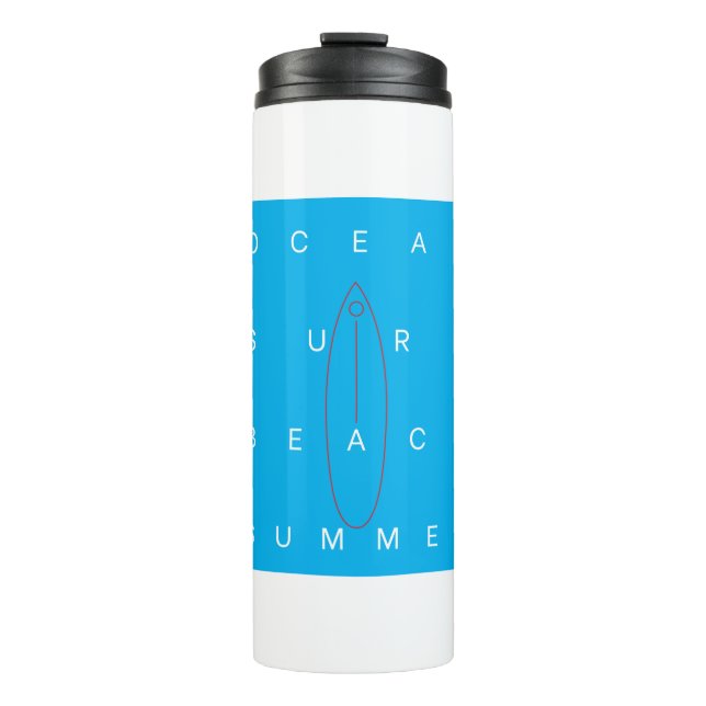 OCEAN SURF BEACH SOMMER THERMOSBECHER (Vorderseite)