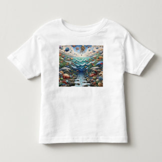Ocean Symphony: Eine lebendige Unterwasserwelt" Kleinkind T-shirt