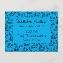 Ocean Theme Sea Turtles Erinnerung Postkarte