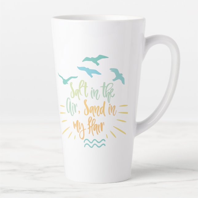 Ocean Themed Salz in der Luft Sand in meiner Tasse (Rechts)