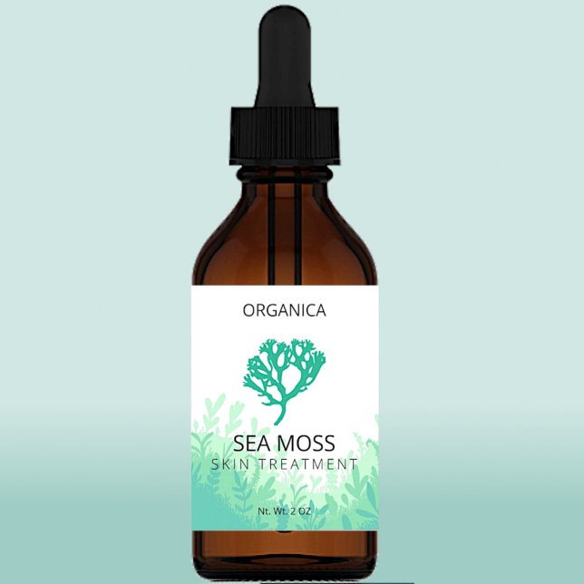 Ocean Themed Sea Moss Gel Labels (Von Creator hochgeladen)