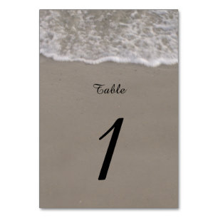 Ocean Tide Tischnummer