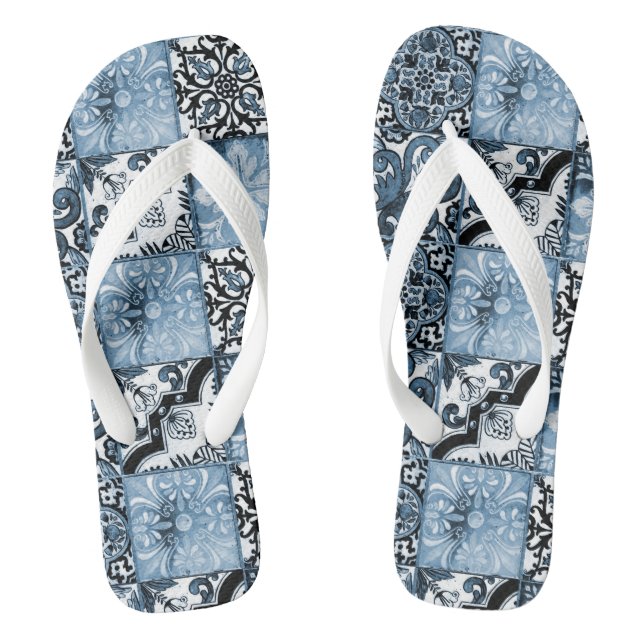 Ocean Tile Flip Flops (Fußbett)