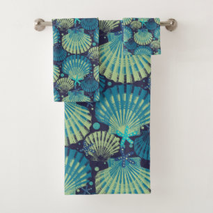 Ocean Treasures biolumineszenz Badetuch Set