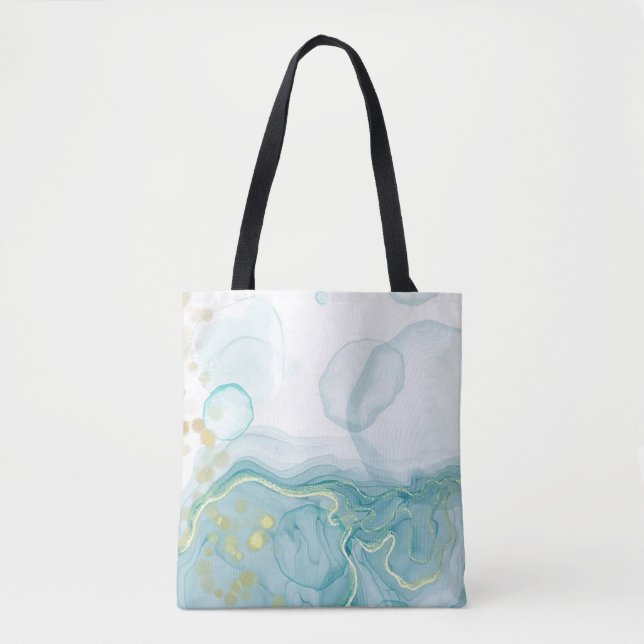 Ocean Vibes Beach Tote Bag Tasche (Vorderseite)
