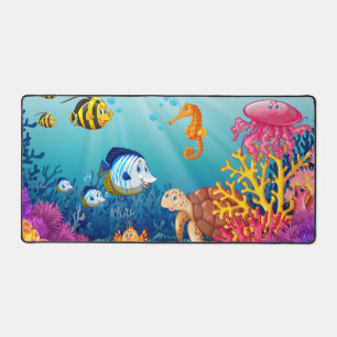 Ocean Vibes Desk Mat Schreibtischunterlage