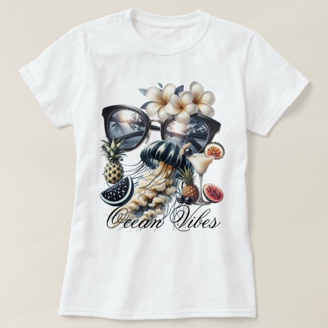Ocean Vibes T-Shirt (Design vorne)