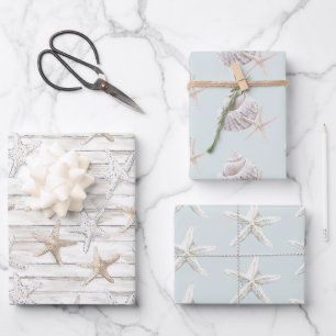 Ocean View Coast Cafe Brautparty Geschenkpapier Set