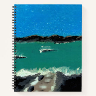 Ocean View Spiral Notebook Notizbuch