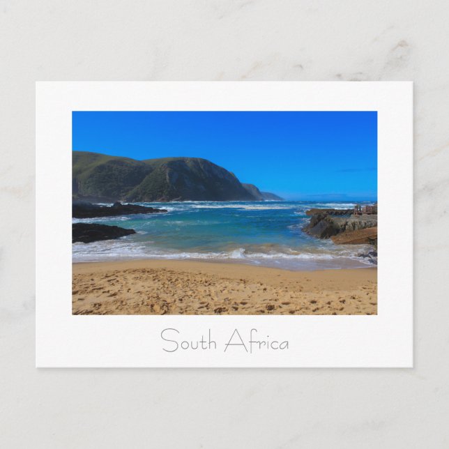 Ocean View Tsitsikamma Park Südafrika Postkarte (Vorderseite)