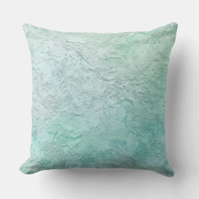 Ocean wave breeze Throw Pillow Kissen (Vorderseite)