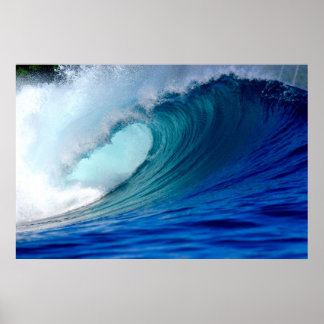 Ocean Wave Poster - Mentawai Islands Surf Fotos
