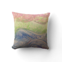 Ocean Wave Throw Kissen
