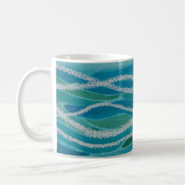 Ocean Waves Abstrakte Tasse
