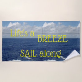 Ocean Waves Beach Handtuch