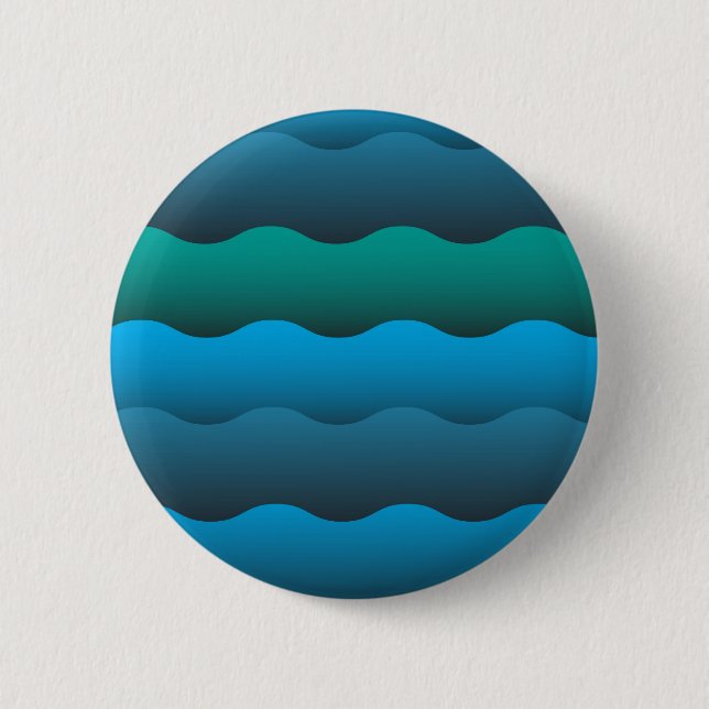 Ocean Waves Button (Vorderseite)