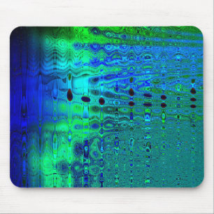 Ocean Waves Digitales Abstrakt Mousepad
