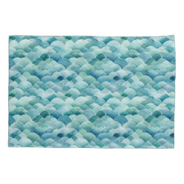 Ocean Waves Kissen Case Aquamarin Aqua Light Sea Kissenbezug