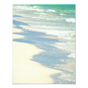 Ocean Waves on the Beach Photo
