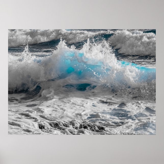 ocean waves poster (Vorne)