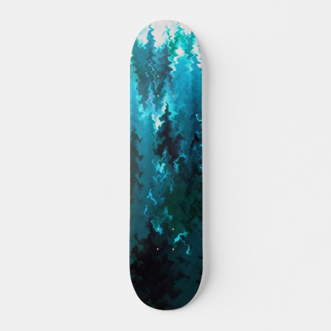 Ocean Waves Skateboard (Devant)