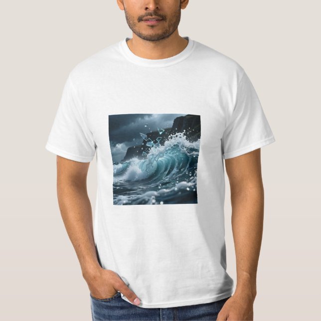 Ocean Waves T-Shirt (Vorderseite)