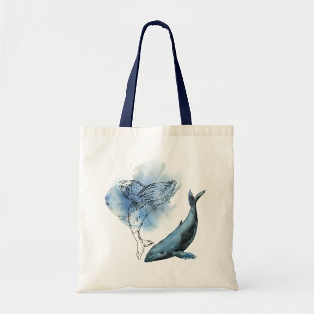 Ocean Whale Tasche (Vorne)