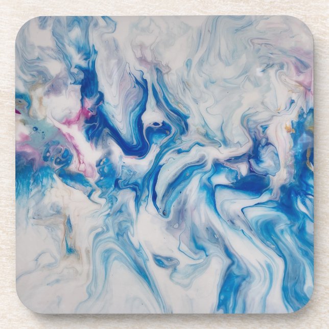 Ocean Whisper Getränkeuntersetzer (Vorderseite)