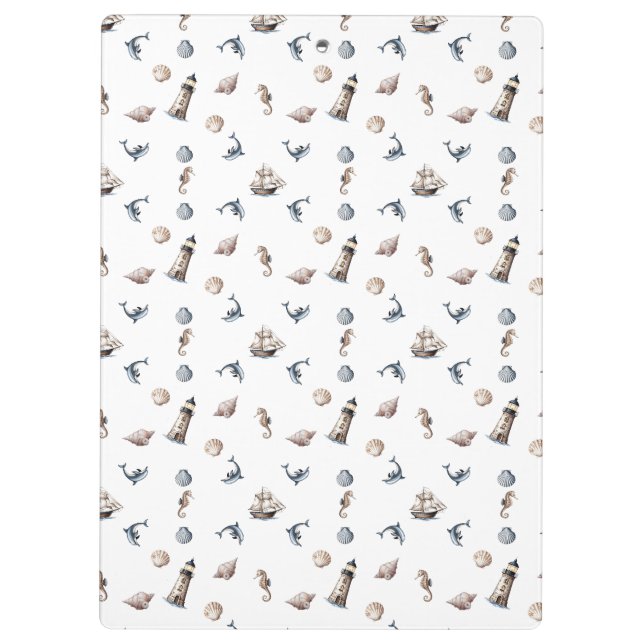 Ocean Whispers! Klemmbrett (Rückseite)