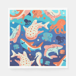 Ocean Wonders Serviette