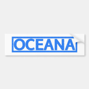 Oceana Briefmarke Autoaufkleber