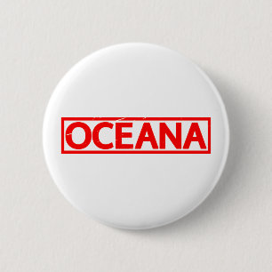 Oceana-Briefmarke Button