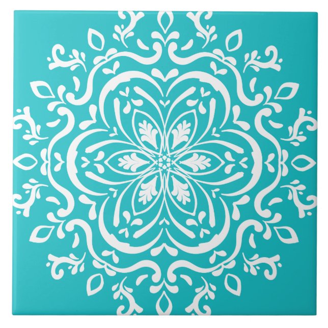 Oceana Mandala Fliese (Vorderseite)
