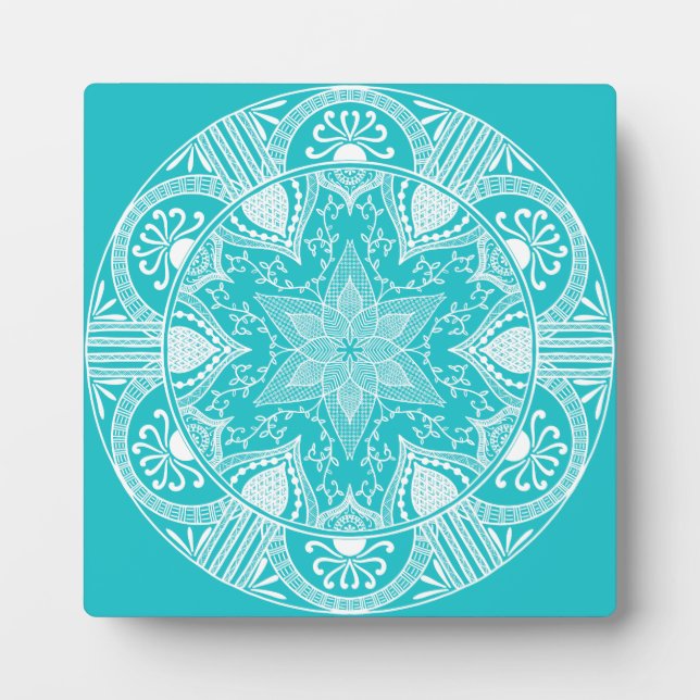 Oceana Mandala Fotoplatte (Vorderseite)