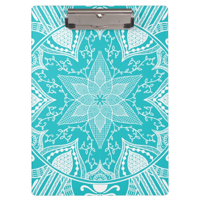 Oceana Mandala Klemmbrett (Vorderseite)