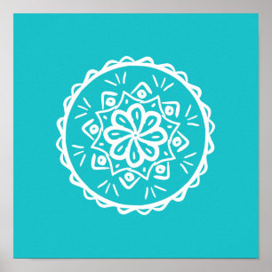 Oceana Mandala Poster