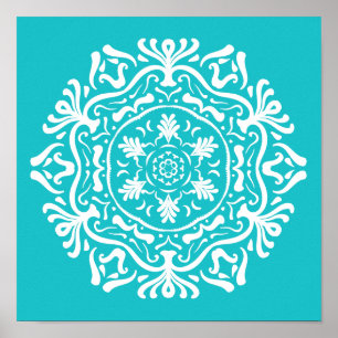 Oceana Mandala Poster