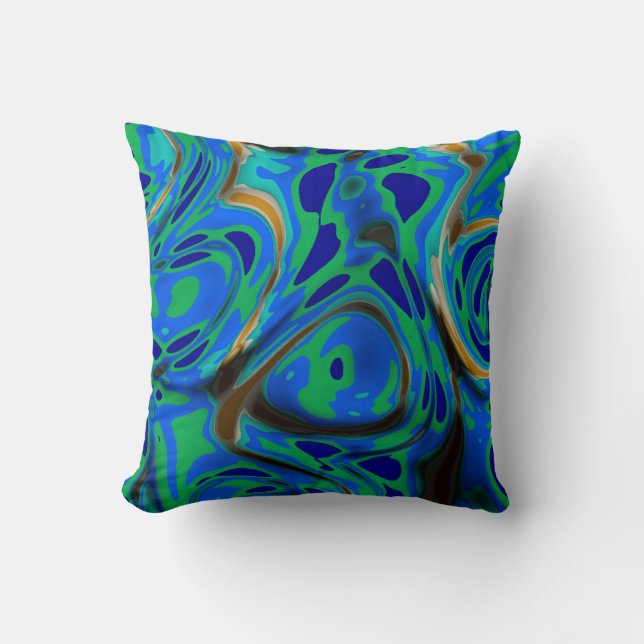 Oceanic colours  kissen (Vorderseite)