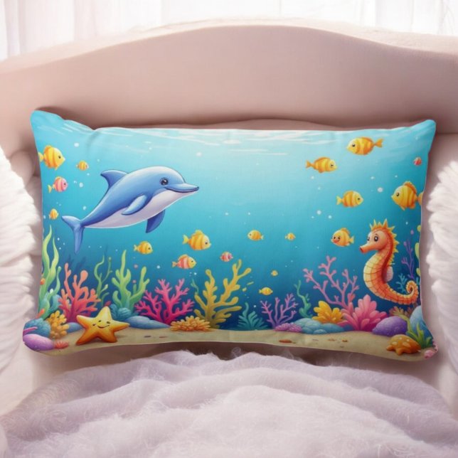 Oceanic Dreams Pillow Lendenkissen (Von Creator hochgeladen)
