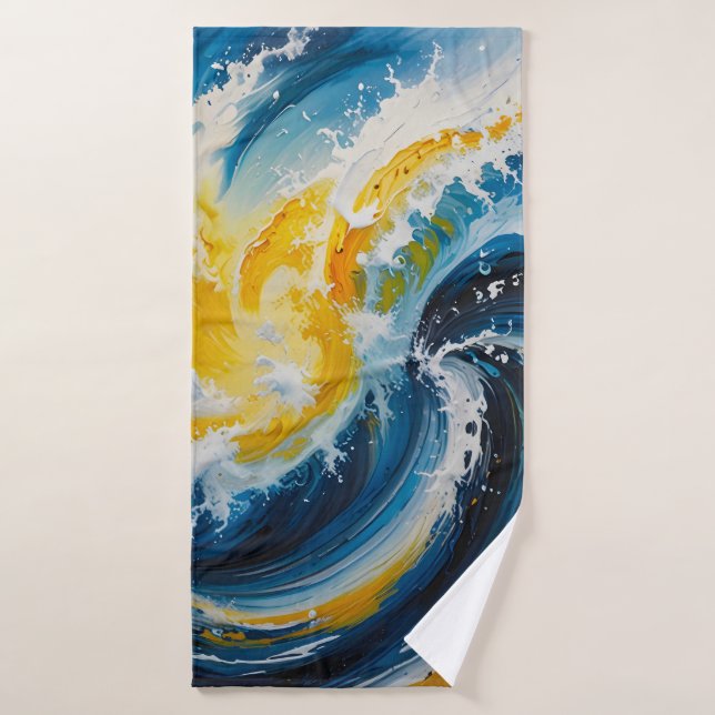 Oceanic Whirlwind Badhandtuch Set (Badehandtuch)