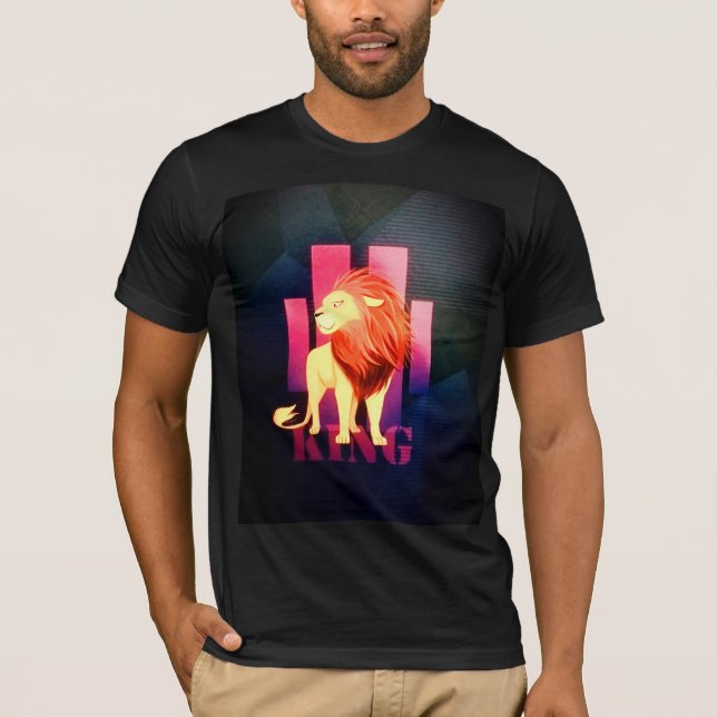 OceanicWaves king lion(unique) T-Shirt (Vorderseite)