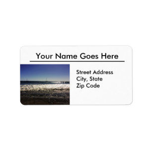 Oceano Beach California Étiquettes de adresse