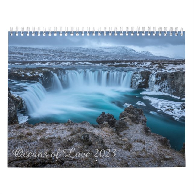 Océans de l'amour 2023 Calendrier (Protection)