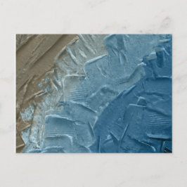 Ocean's Edge: Ein digitales Bild der Ruhe Postkarte